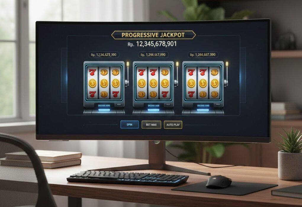 slot online dengan jackpot progresif dan mesin slot modern berhadiah besar