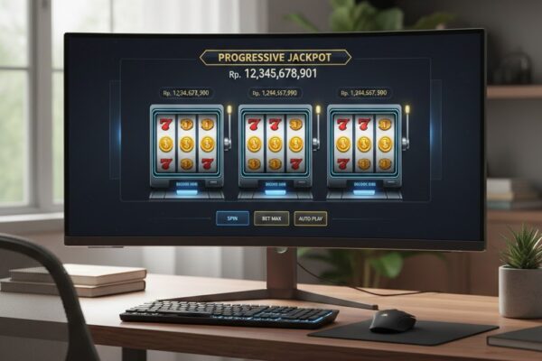 slot online dengan jackpot progresif dan mesin slot modern berhadiah besar